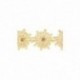 GIPURESPITZE BLUME STRASS