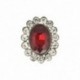 BOTTONI GIOELLI STRASS 23X18MM