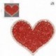 XL ECUSSON PATCH COEUR STRASS